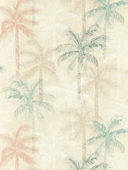 Clarke and Clarke Noir Luxe Kisumu Wallpaper Sample - Image 1 of 1