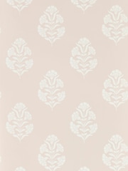 Clarke and Clarke Blush Standen Wallpaper Sample - Image 1 of 1