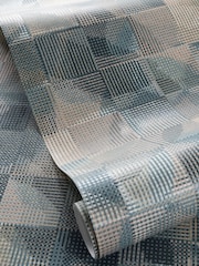 Clarke and Clarke Impatto Mineral Impatto Wallpaper Sample - Image 1 of 1
