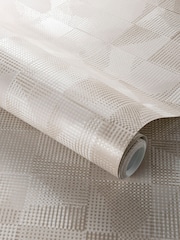 Clarke and Clarke Impatto Natural Impatto Wallpaper Sample - Image 1 of 1