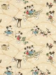Sanderson Butterscotch Mickey At The Farm Wallpaper Sample - Image 1 of 1