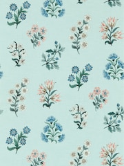 Clarke and Clarke Seaglass Leiden Wallpaper Sample - Image 1 of 1