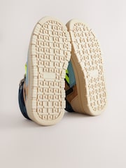 modra - Side Zip Lace-Up Trainers - Slika 8 iz 8