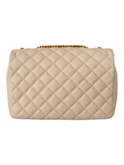 Versace White Nappa Leather Medusa Shoulder Bag - Image 5 of 6