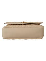 Versace White Nappa Leather Medusa Shoulder Bag - Image 6 of 6