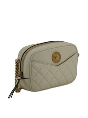 Versace White Small Leather Camera Cross-Body Bag with Gold Tone Hardware - Image 4 of 5