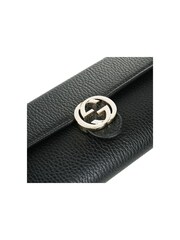 Gucci Black Calfskin Leather Shoulder Bag with Silver Hardware - Image 5 of 5