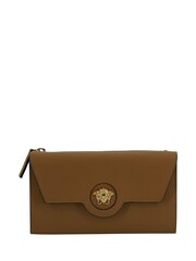 Versace Medusa Head Logo Calf Leather Brown Wallet with Gold Tone Hardware - Image 1 of 6