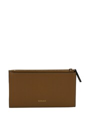 Versace Medusa Head Logo Calf Leather Brown Wallet with Gold Tone Hardware - Image 2 of 6