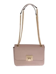 Michael Kors Pink Tina Leather Shoulder Bag - Image 3 of 6