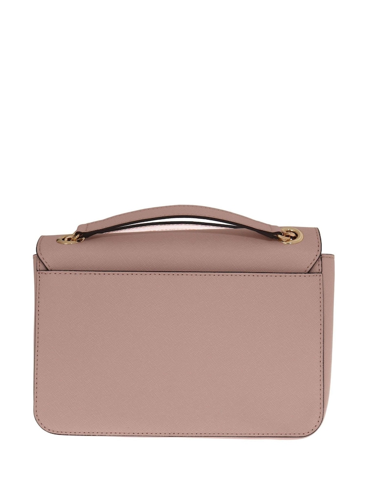 Michael Kors Pink Tina Leather Shoulder Bag Laura Ashley