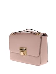 Michael Kors Pink Tina Leather Shoulder Bag - Image 4 of 6