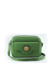 Versace Mint Green Calf Leather Camera Shoulder Bag - Image 1 of 4
