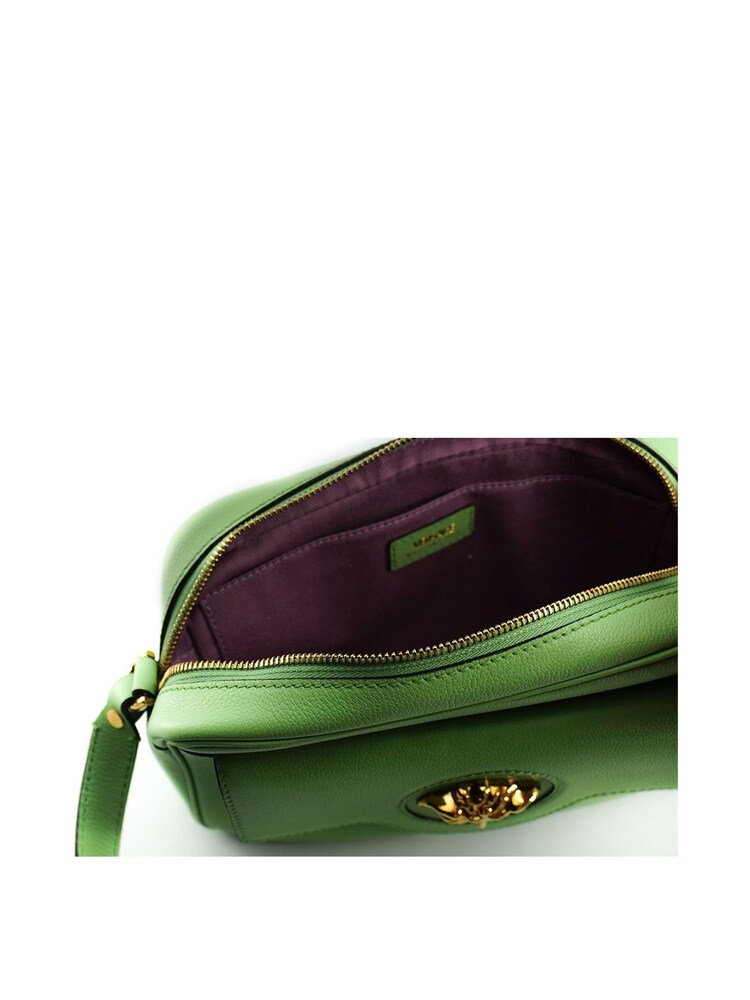 Versace Mint Green Calf Leather Camera Shoulder Bag - Image 4 of 4