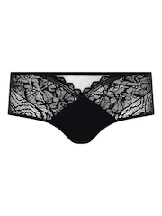 Черный - Chantelle Floral Touch Soft Feel Lace Shorty Briefs - Изображение 3 из 3