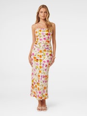 Forever New Pure Leinen Alana Strappy Midi Kleid - Bild 1 von 1