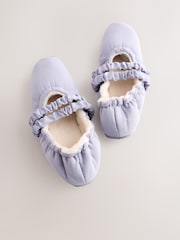 Blue Mary Jane Ballet Slippers - Image 5 of 9