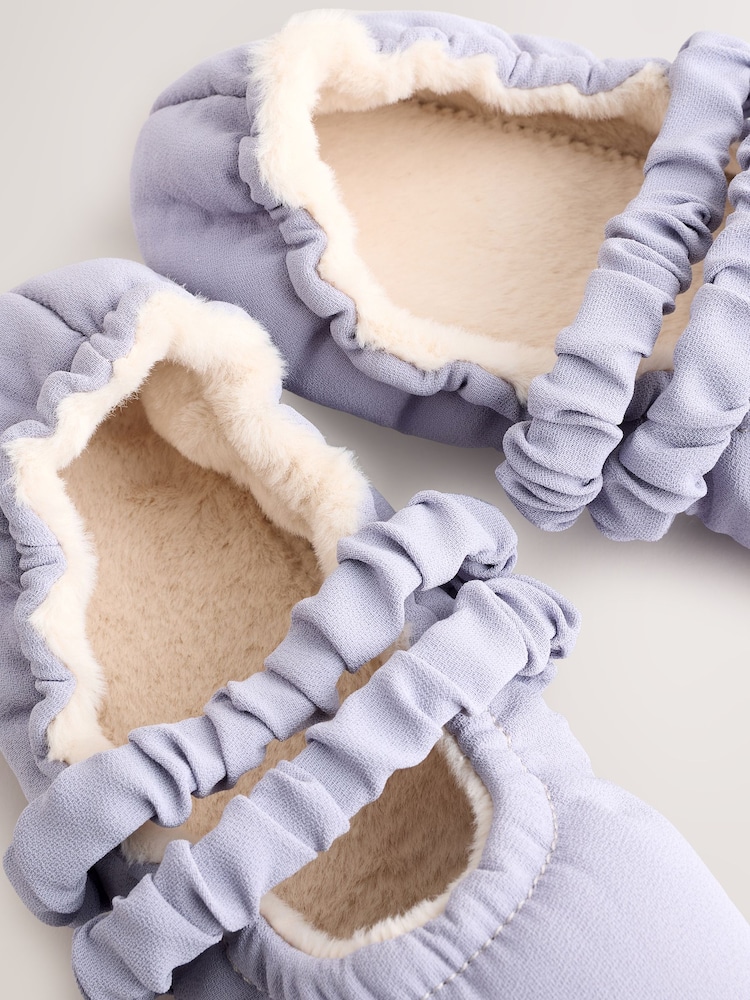Blue Mary Jane Ballet Slippers - Image 9 of 9