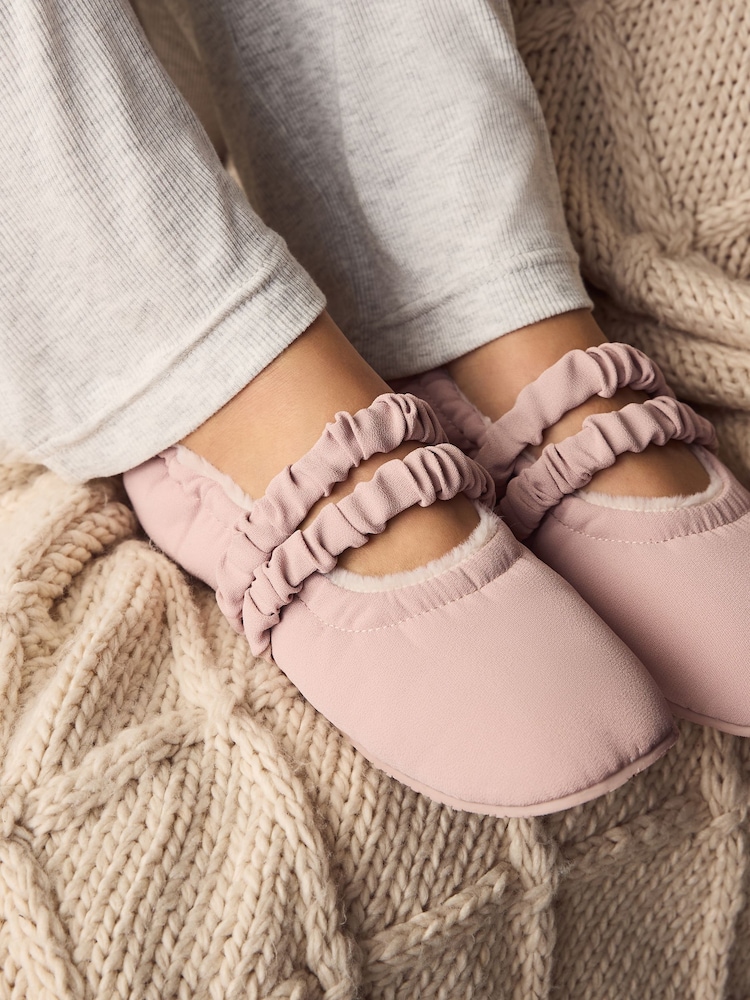 Pink Mary Jane Ballet Slippers - Image 2 of 8