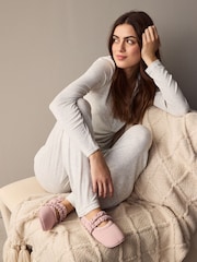 Pink Mary Jane Ballet Slippers - Image 3 of 8