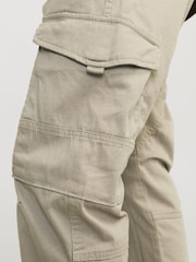 JACK & JONES Natural Slim Fit Cargo Trousers - Image 5 of 5