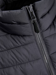 JACK & JONES Grey Packable Padded Collarless Gilet - Image 7 of 8