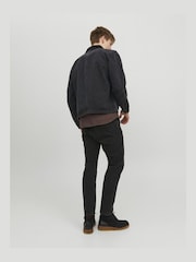 JACK & JONES Black Chris Relaxed Fit Jeans - Image 3 of 6