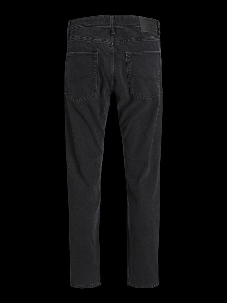 JACK & JONES Black Chris Relaxed Fit Jeans - Image 6 of 6