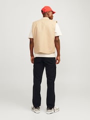 Черный - JACK & JONES брюки-карго свободного кроя - Изображение 3 из 7