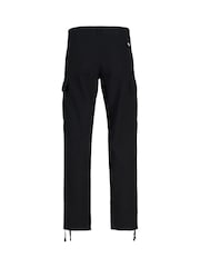 Черный - JACK & JONES брюки-карго свободного кроя - Изображение 7 из 7