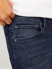 JACK & JONES Dark Blue Glenn Slim Fit Jeans - Image 6 of 8