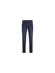 JACK & JONES Dark Blue Glenn Slim Fit Jeans - Image 7 of 8