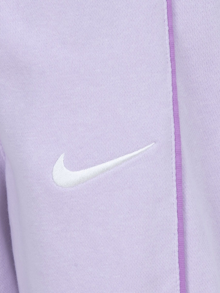 Nike Pink Little Kids Essential Crew and Joggers Tracksuit - Image 3 of 4