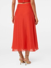 Forever New Red Celeste Formal Midi Skirt - Image 4 of 5