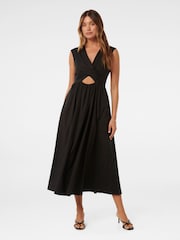 Forever New Black Becky Twisted Dress - Image 2 of 5