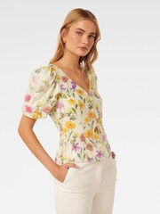Forever New - Charlotte - Top à col V - Image 3 of 5
