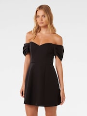 Forever New Sylvia Off Shoulder Mini Dress - Изображение 3 из 5
