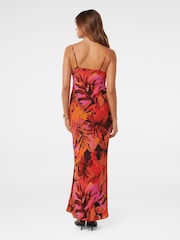 Forever New Orange Valentina Strappy Slip Dress - Image 5 of 5