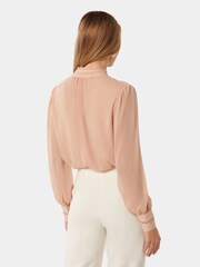Forever New Pink Taffy Trim Insert Blouse - Image 4 of 5