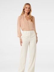 Forever New Pink Taffy Trim Insert Blouse - Image 5 of 5