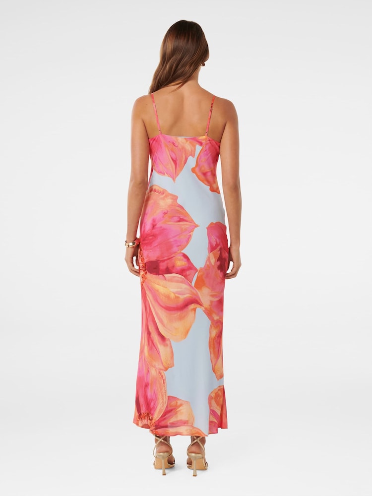 Forever New Blue Valerie Cowl Neck Maxi Dress - Image 4 of 4 Forever New Blue Valerie Cowl Neck Maxi Dress - Image 4 of 4