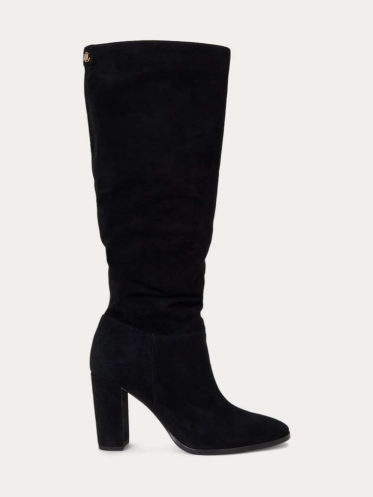 Lauren Ralph Lauren Artizan Suede Tall Boots - Image 1 of 3