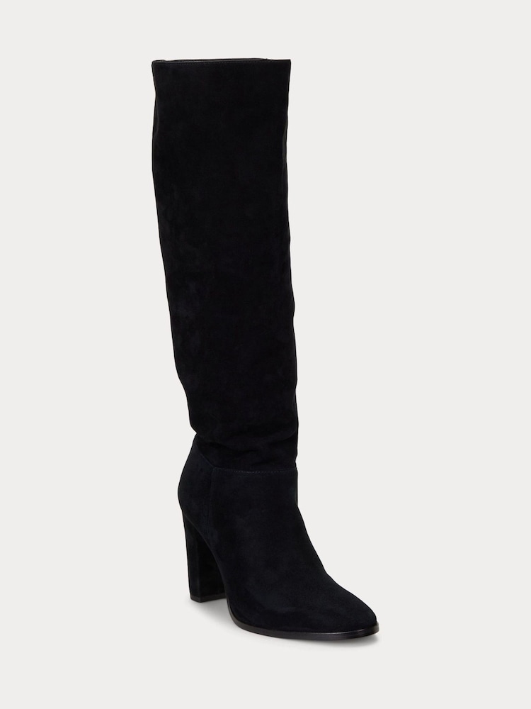 Lauren Ralph Lauren Artizan Suede Tall Boots - Image 2 of 3