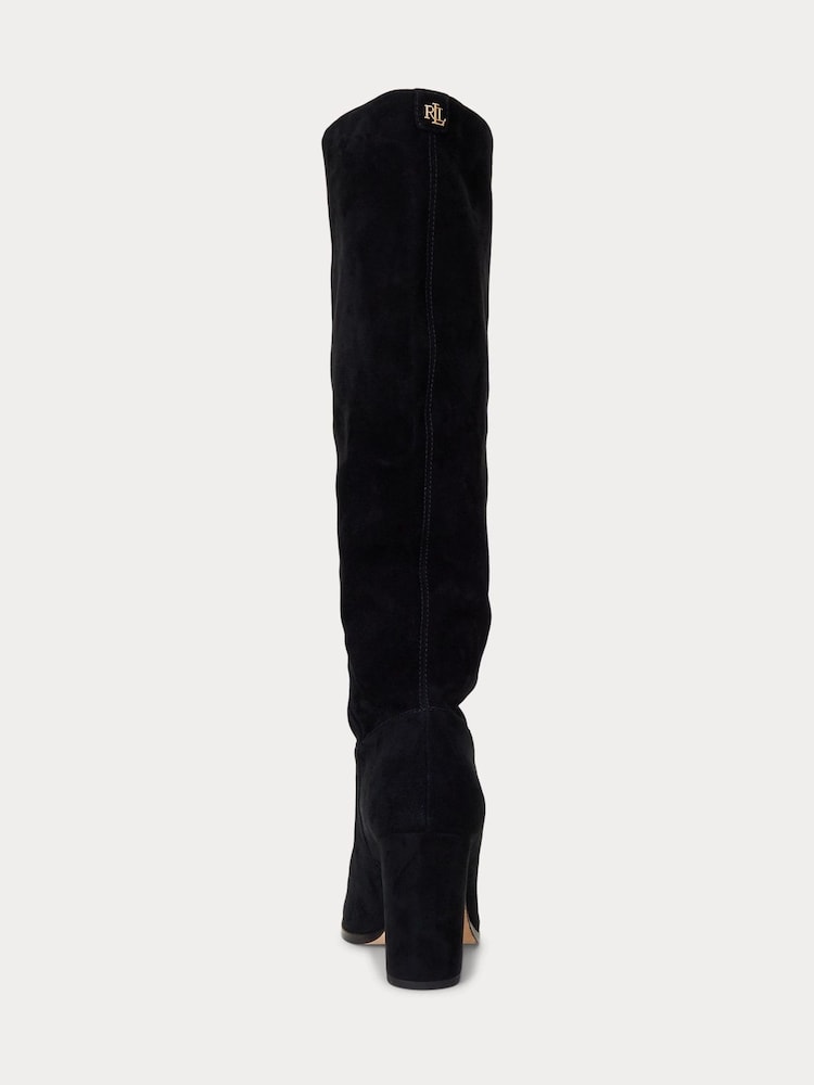 Lauren Ralph Lauren Artizan Suede Tall Boots - Image 3 of 3
