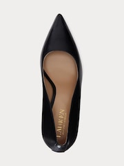 Lauren Ralph Lauren Lindella II Burnished Leather Heels - Image 4 of 4