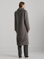 Lauren Ralph Lauren Faux-Fur Long Car Coat - Image 3 of 9