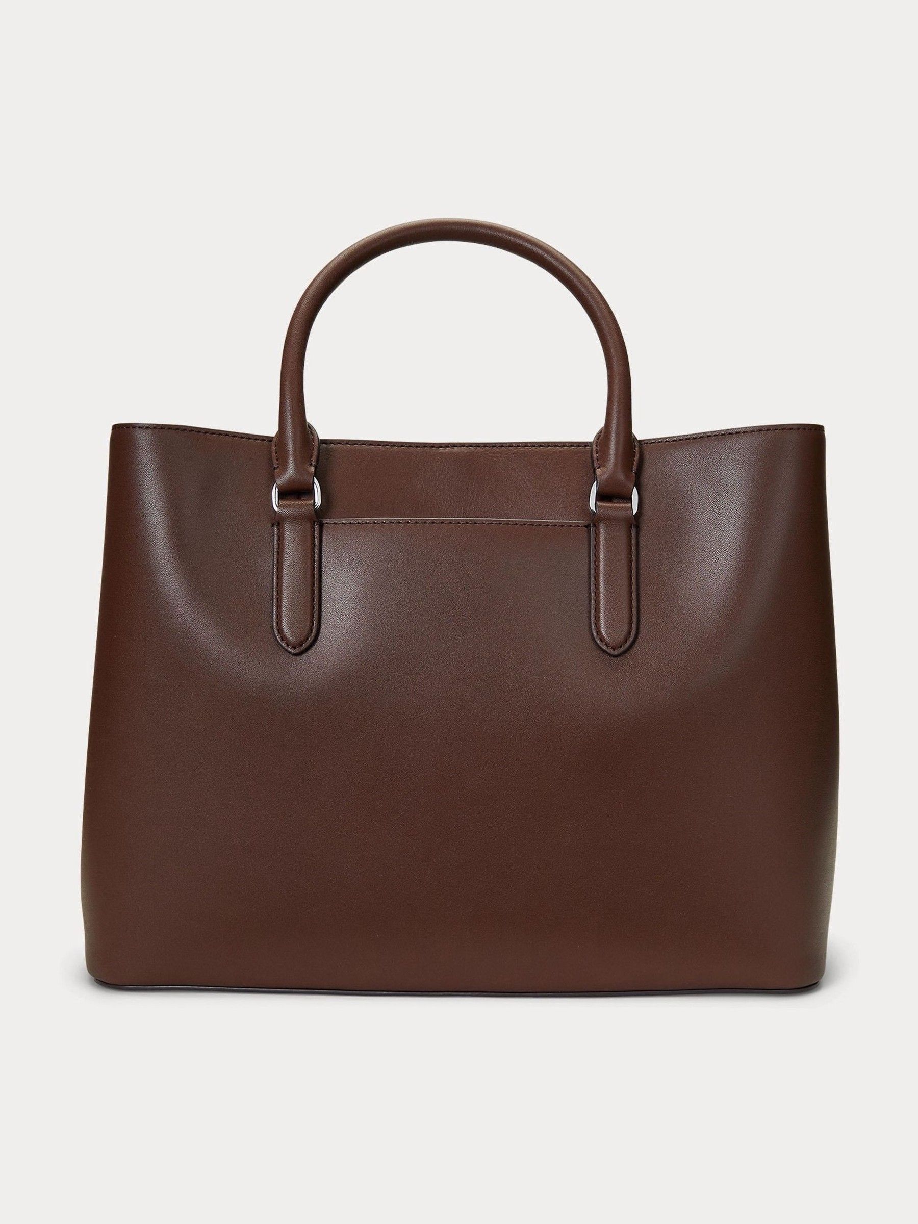 Kaufe Sie Lauren Ralph Lauren Leather Large Marcy Satchel Bag bei Next Deutschland