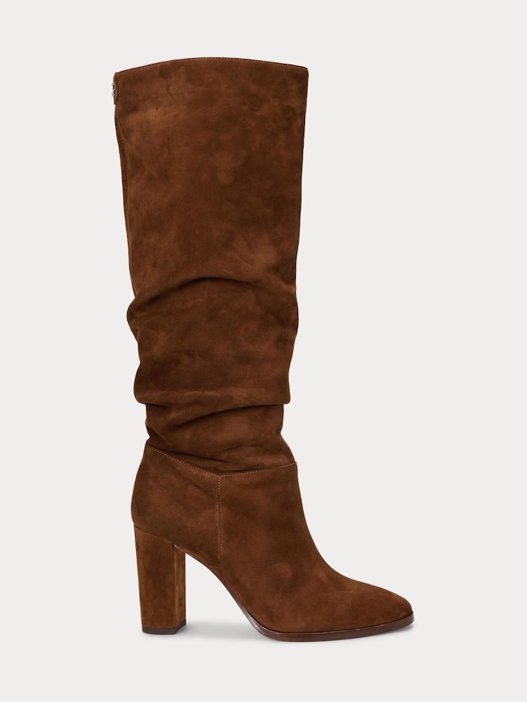 Lauren Ralph Lauren Artizan Suede Tall Boots - Image 1 of 3