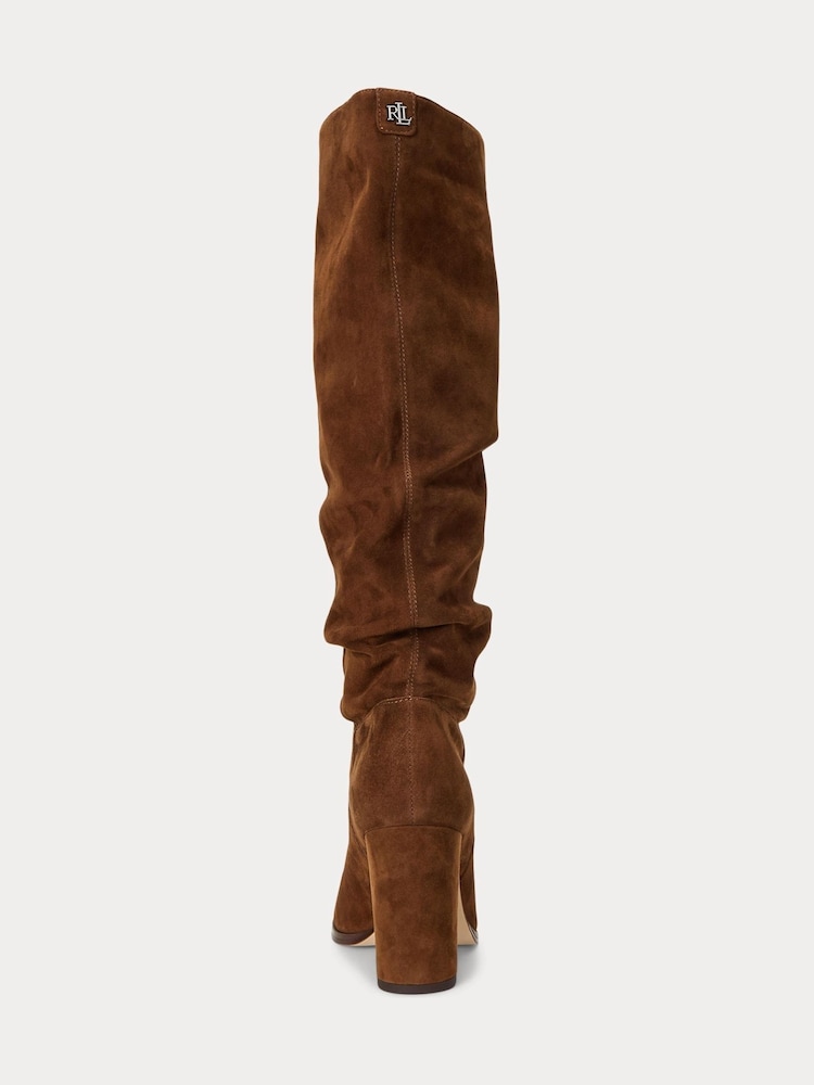 Lauren Ralph Lauren Artizan Suede Tall Boots - Image 3 of 3