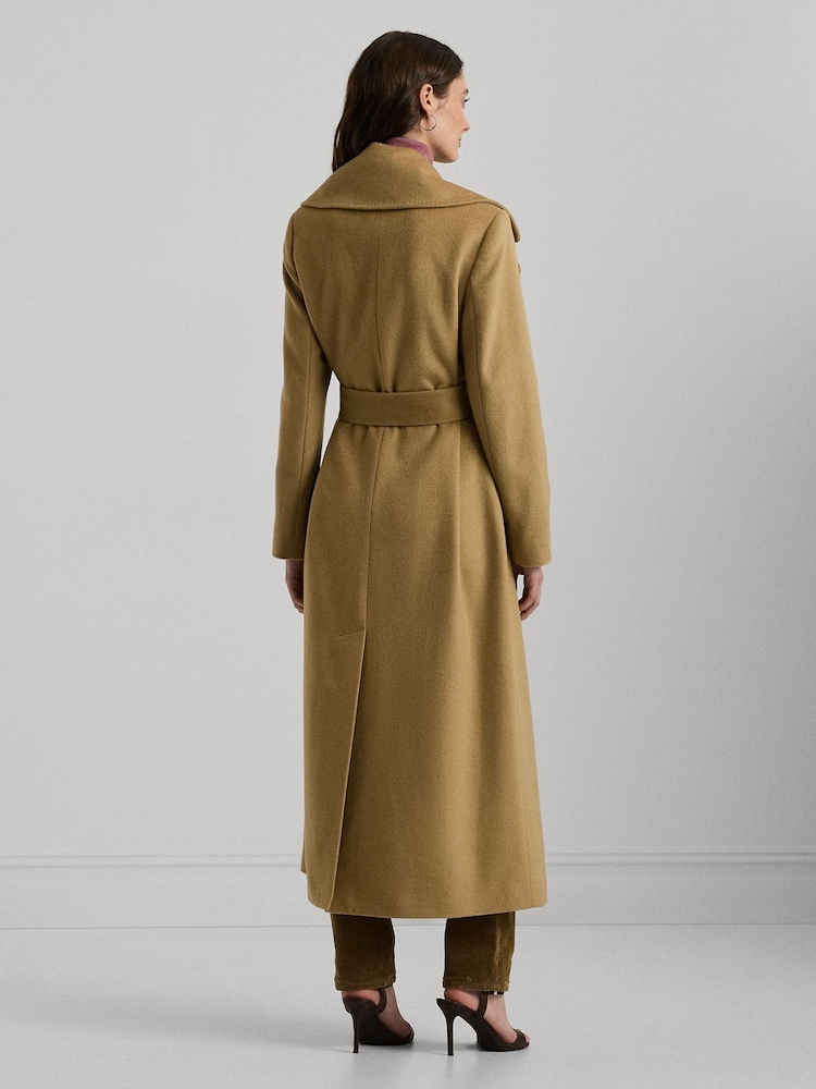 Lauren Ralph Lauren Cashmere Blend Wool Wrap Coat - Image 2 of 5